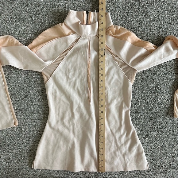 NWT Free People Nonarch‎ Mesh Inset Top OB655106 Size Small - Picture 6 of 7